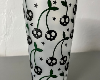 Skull Cherries 24oz Cold Cup