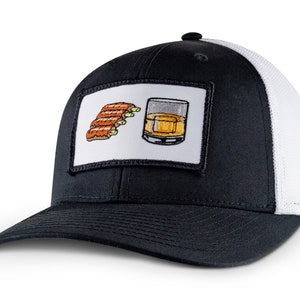 Widespread Panic Ribs and Whiskey Patch Trucker Hat Black
