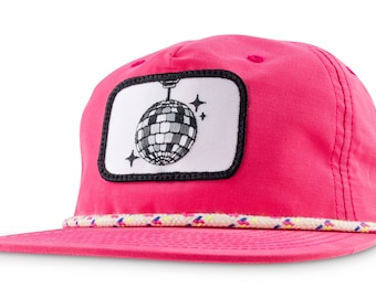 Widespread Panic Disco Patch Rope Hat