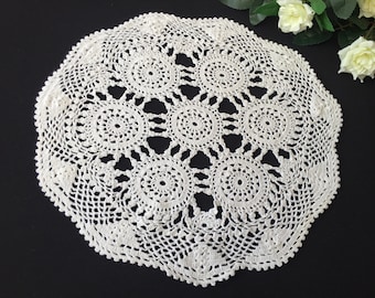 Crochet Lace Doily or Table Centre Mat