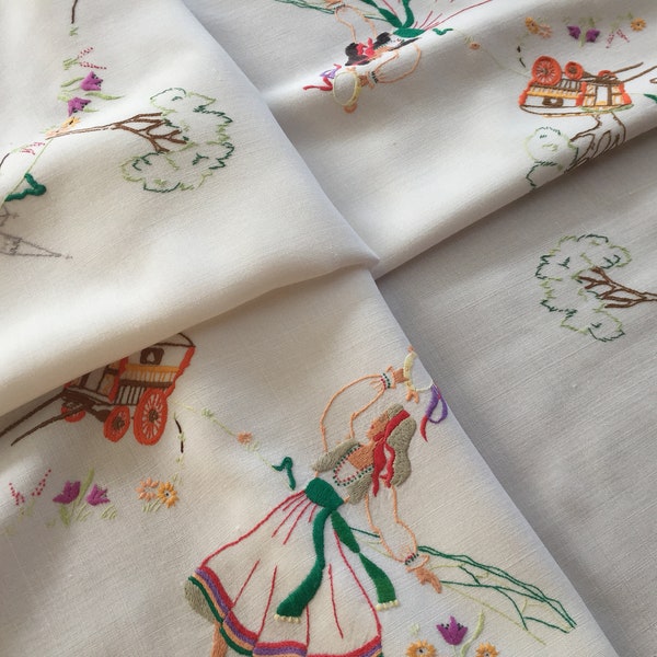 Spanish Tablecloth Etsy