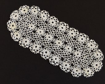 Antique Crochet Lace Sandwich Doily