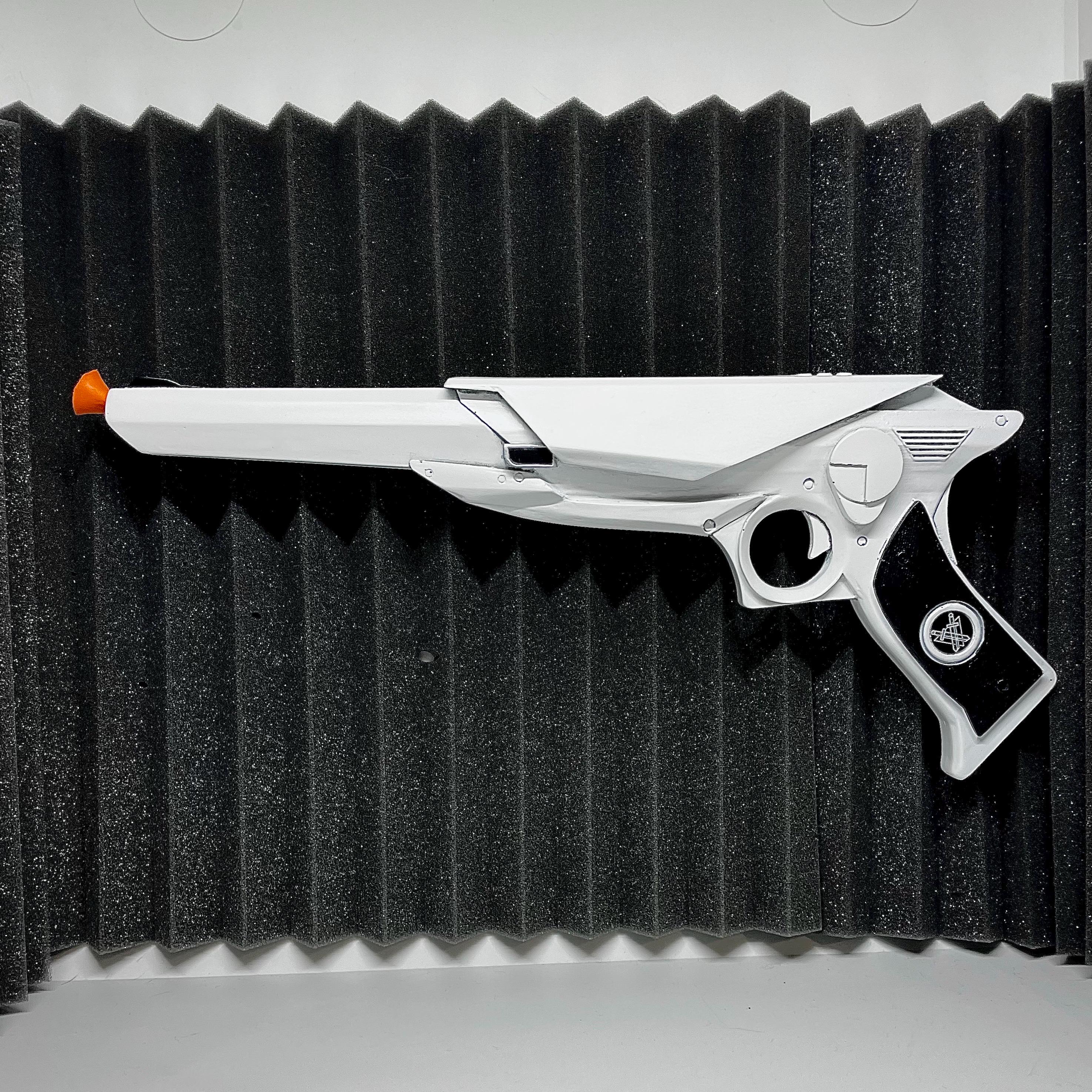 Aftermath Blaster Prop: Hand-Painted Resin Replica