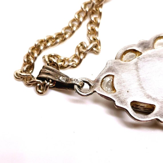 ATAASHA abalone shell pendant necklace. Sterling … - image 5