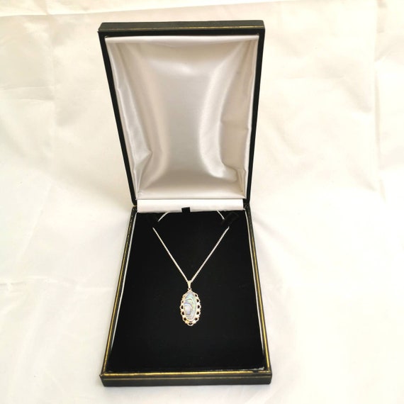 ATAASHA abalone shell pendant necklace. Sterling … - image 8
