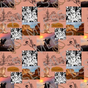 Seamless files- Wild Wild West- western seamless- country seamless