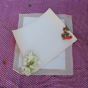 Set of 10 Old Vintage Thick Paper / Pasted On Cloth ( 200 GSM ), ( 22 x 18 Inch) Best For Drawing, Sketching, Water Color uses Paper
