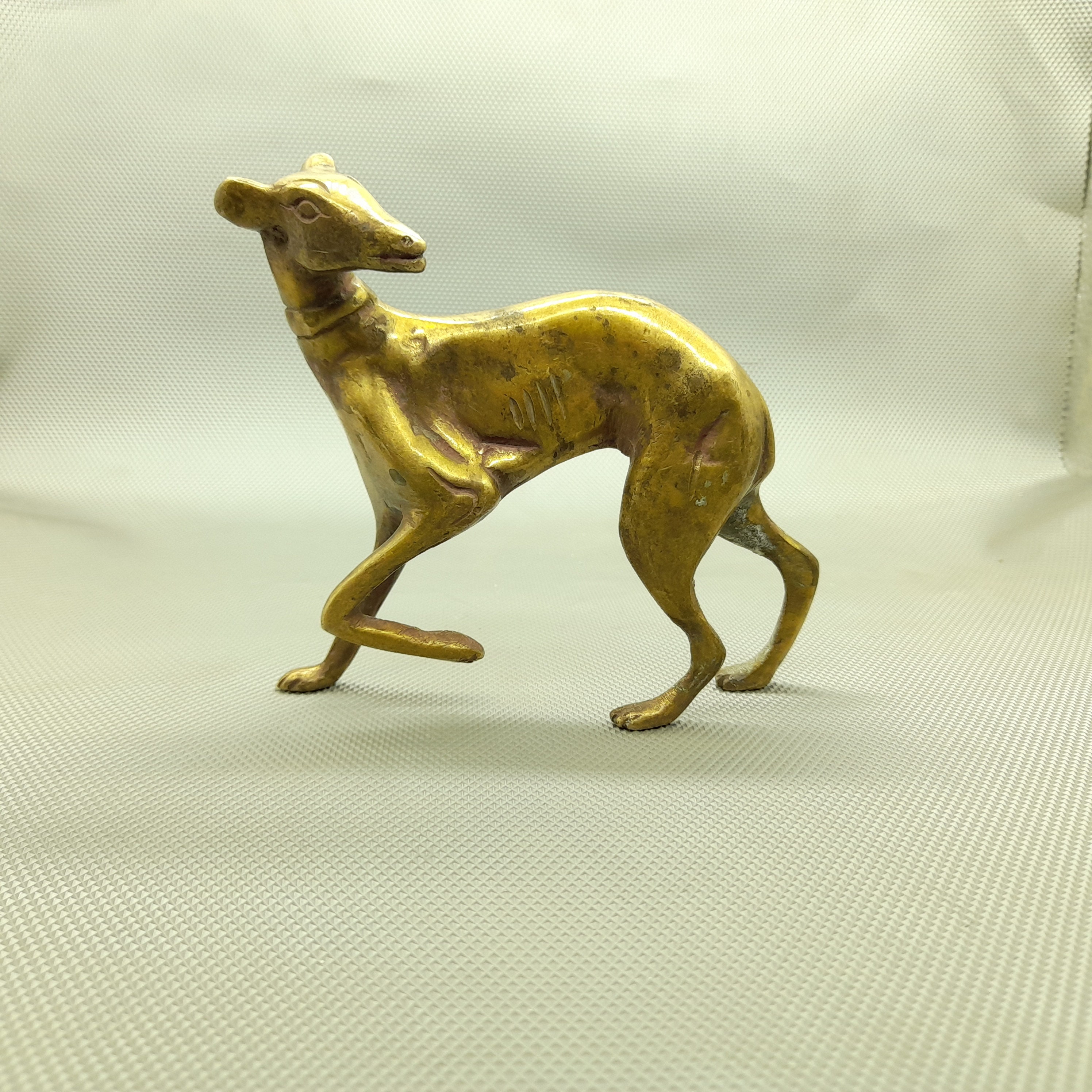 Antique Indian Hound Dog Vintage Brass Statue of From 1950s / Etsy