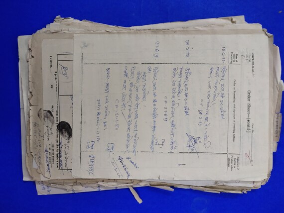 Antikes Papier Indische Papier Vintage Papier Vintage
