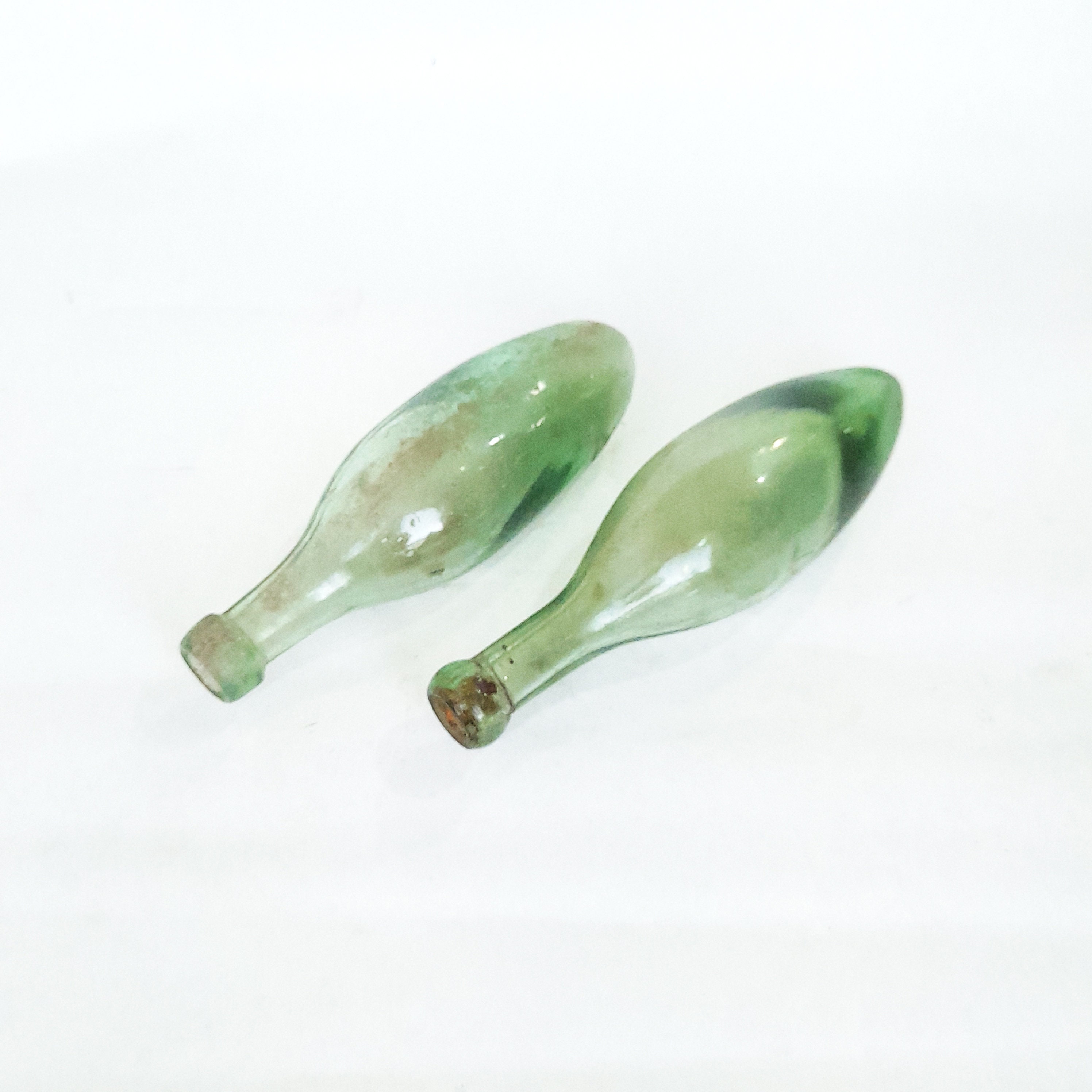 Pair of Vintage Antique Unique Design Wine Glass Bottle From Etsy