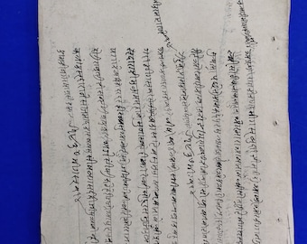 Lot of 5 pages old paper, indian paper vintage paper, antique paper