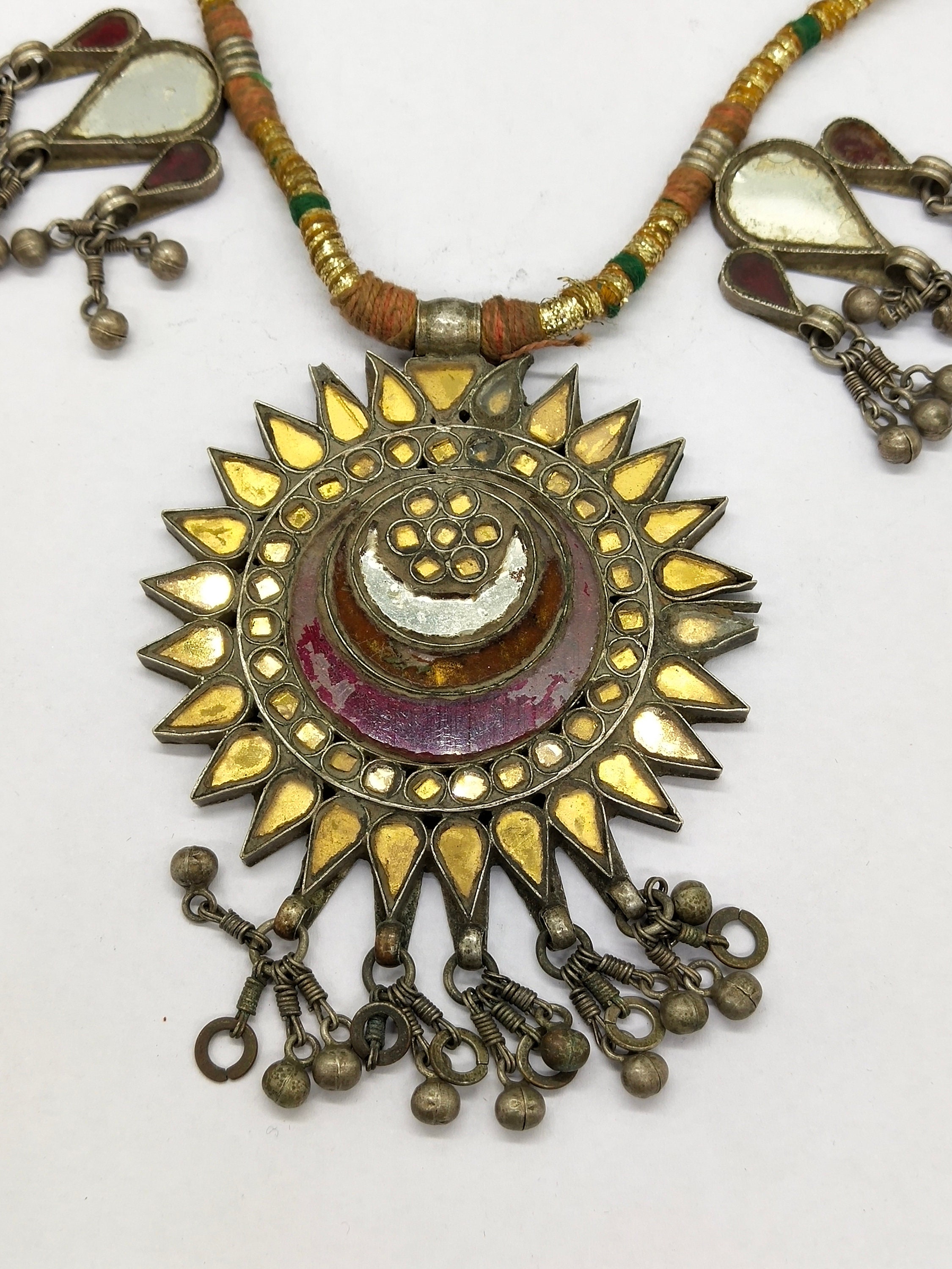 Unique Antique Vintage Silver Pendant Necklace From 1930s With Etsy UK