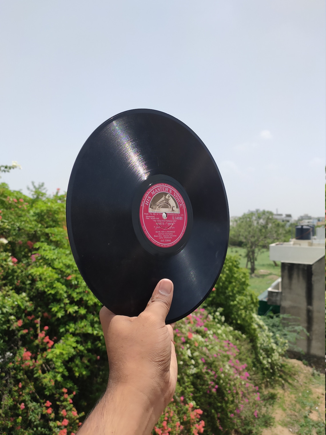 10 INCH VINYL Phonographic Record under Label His Etsy