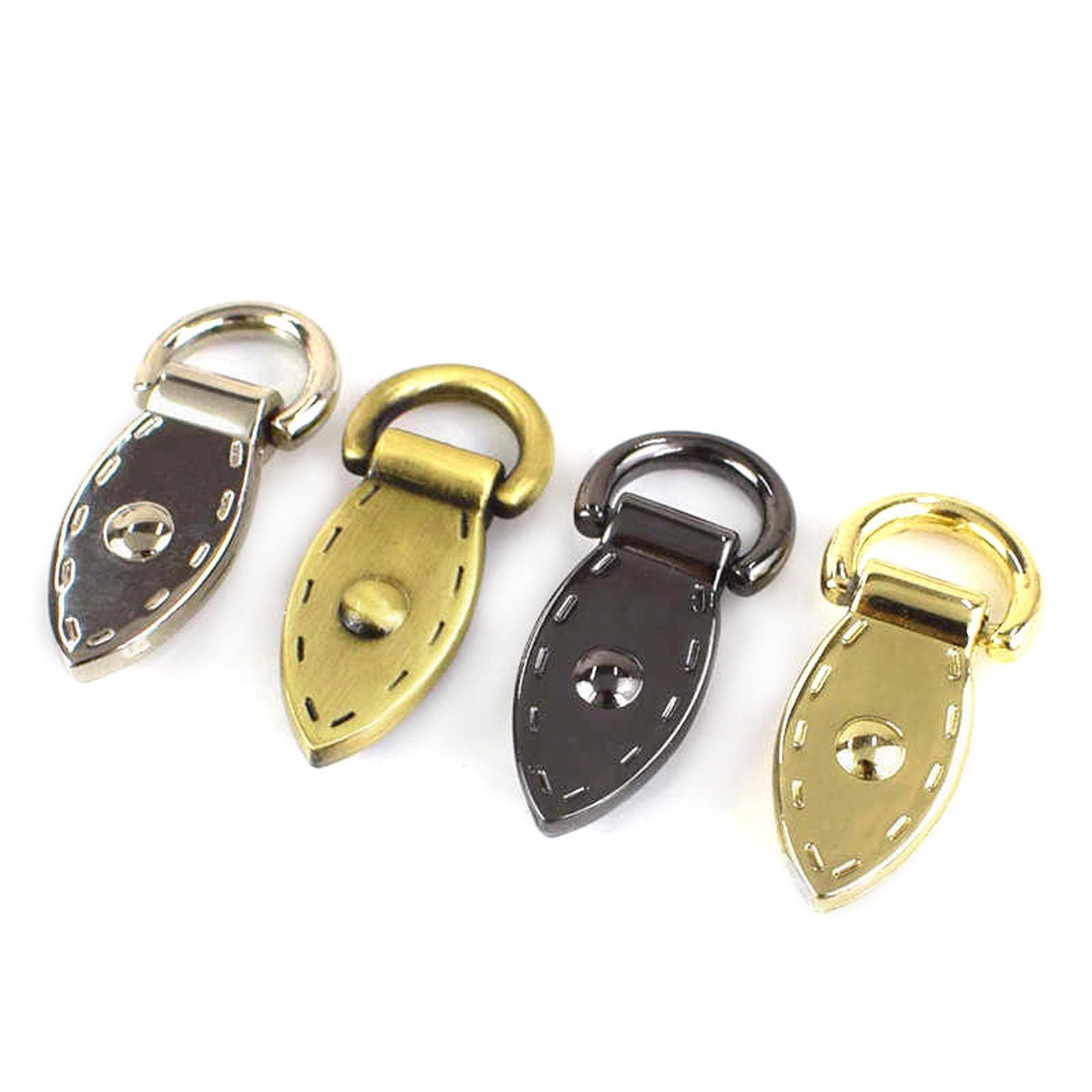 2pcs Strap Handles Connector 3/8 Inches 10mm Metal Purse Bag Etsy.de