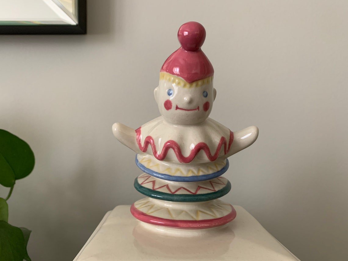 Abingdon Jack in the Box Cookie Jar 611 USA Etsy