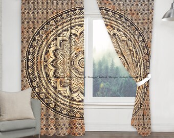 Comforters Sets Indian Mandala Print Kitchen Window Curtains