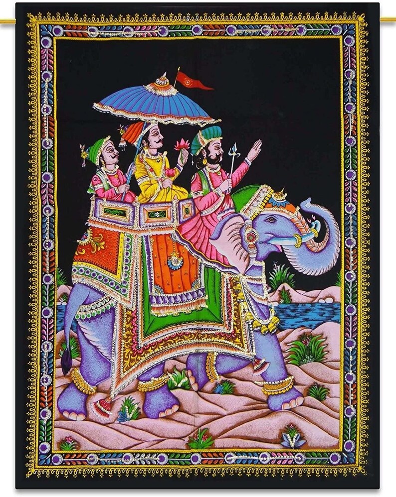 Beautiful Wall Hanging God/goddess Tapestry Hippie Decor Etsy