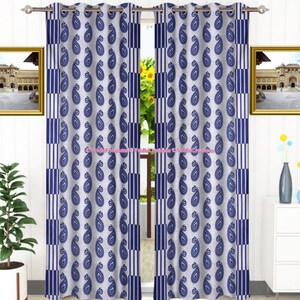  Geometric Curtains White Cotton Linen Textured Curtain for Living  Room Darkening 108 Inch Long Bedroom Curtain Modern Curtains Black Jacquard  Semi Blackout Window Curtain 1 Panel , Grommet Curtains : Home & Kitchen