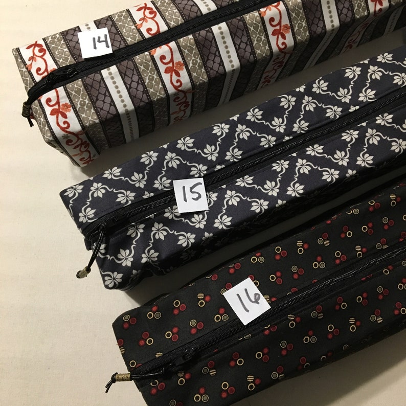 Mahjong bag for loose tiles long zipper bag tile tray Etsy