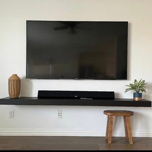 2 1/2” thick - PREMIUM NO KNOTS - floating shelf