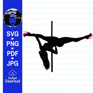 POLE DANCING 2 | pynk dancer, thick stripper, twerking, twerk girl, celebrate partying, p valley, Pink heels, svg png, digital download