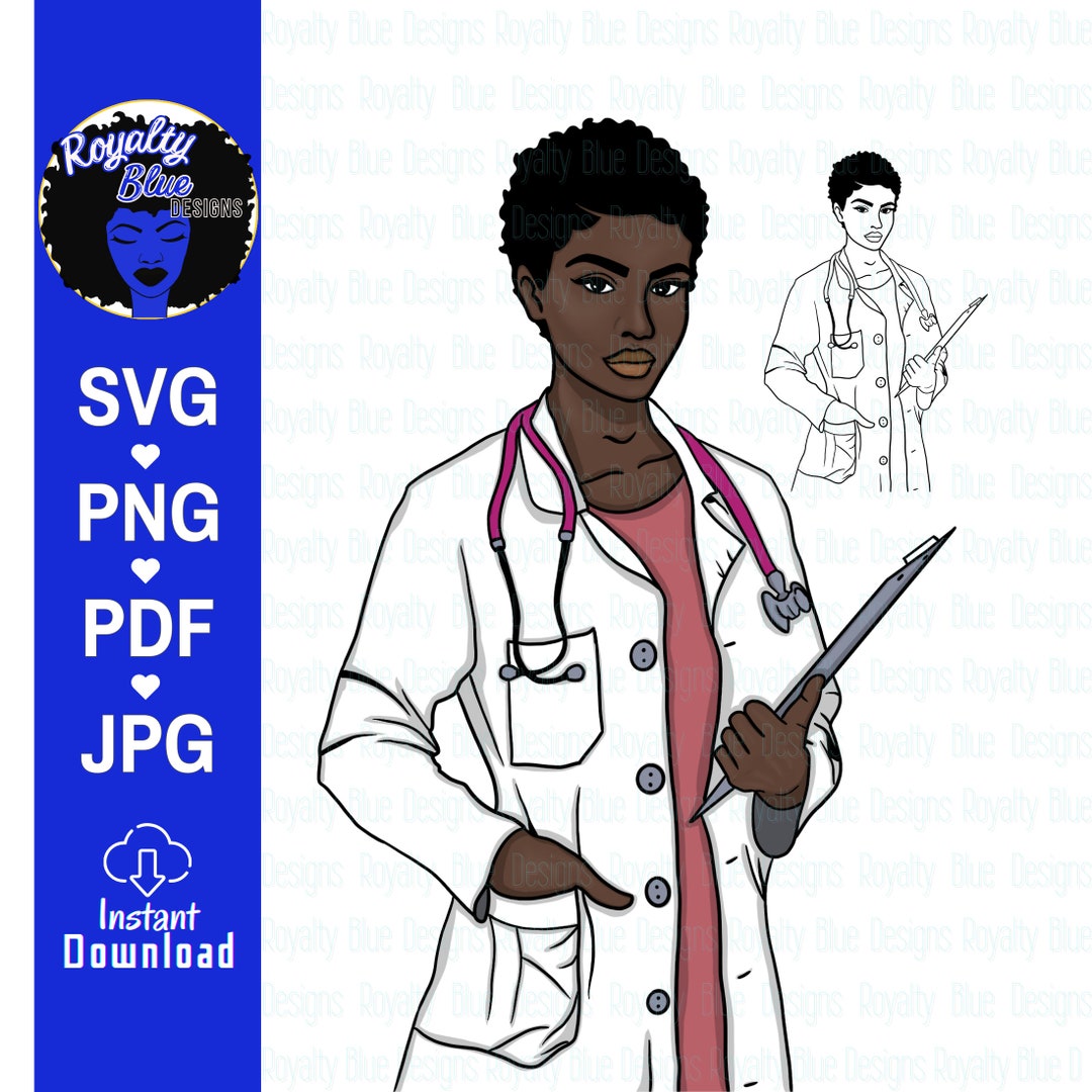 Hey DOCTOR MVP pink Png, Svg, Black Doctor MD, Dr, Medical Field