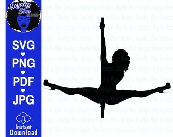 POLE DANCING 3 | dancer, thick stripper, twerking, twerk girl, Pynk Party, celebrate partying, p valley, curvy, svg png, digital download