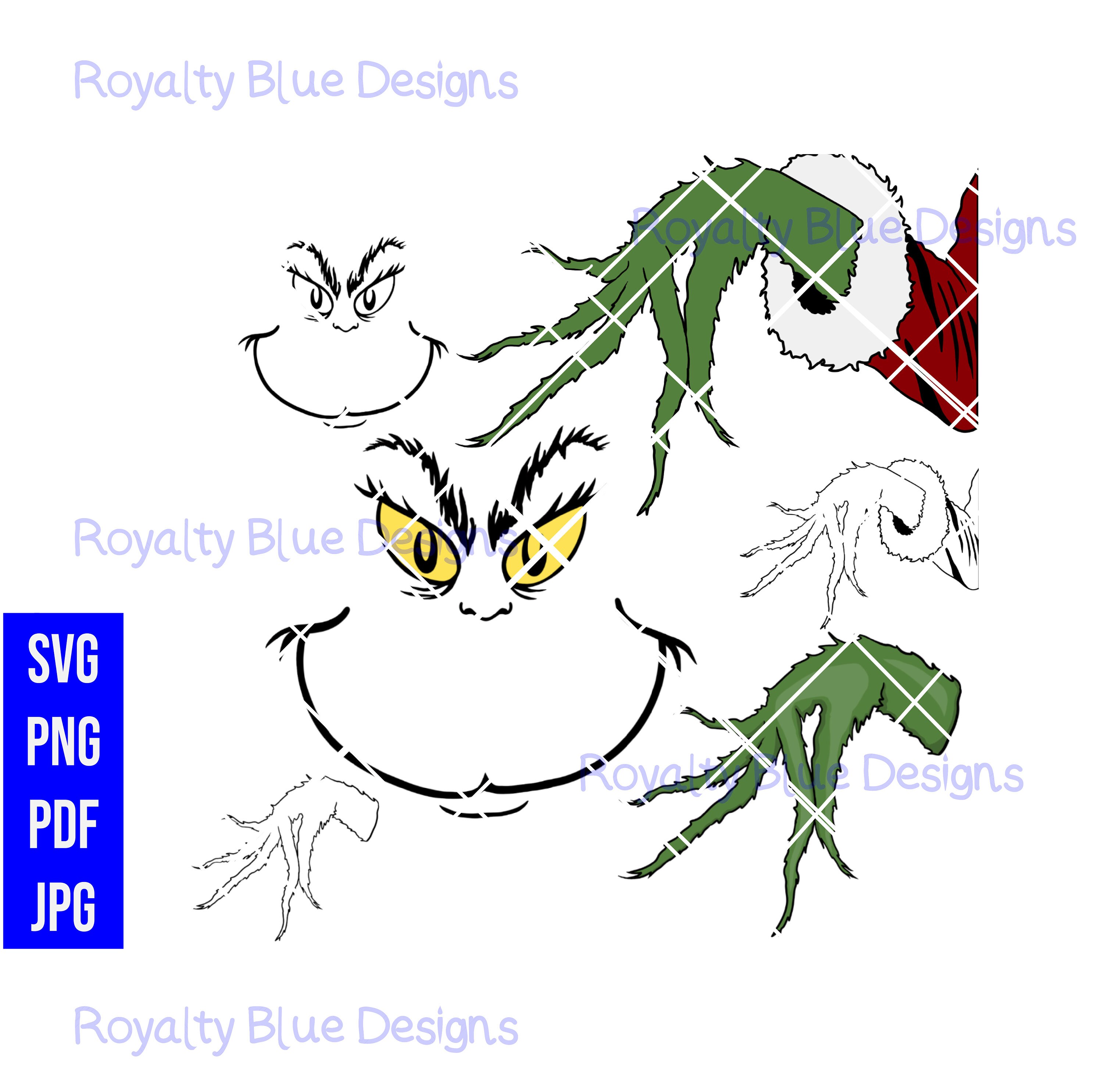 Download GRINCH 3 Bundle, svg, png, pdf, jpg, digital download ...