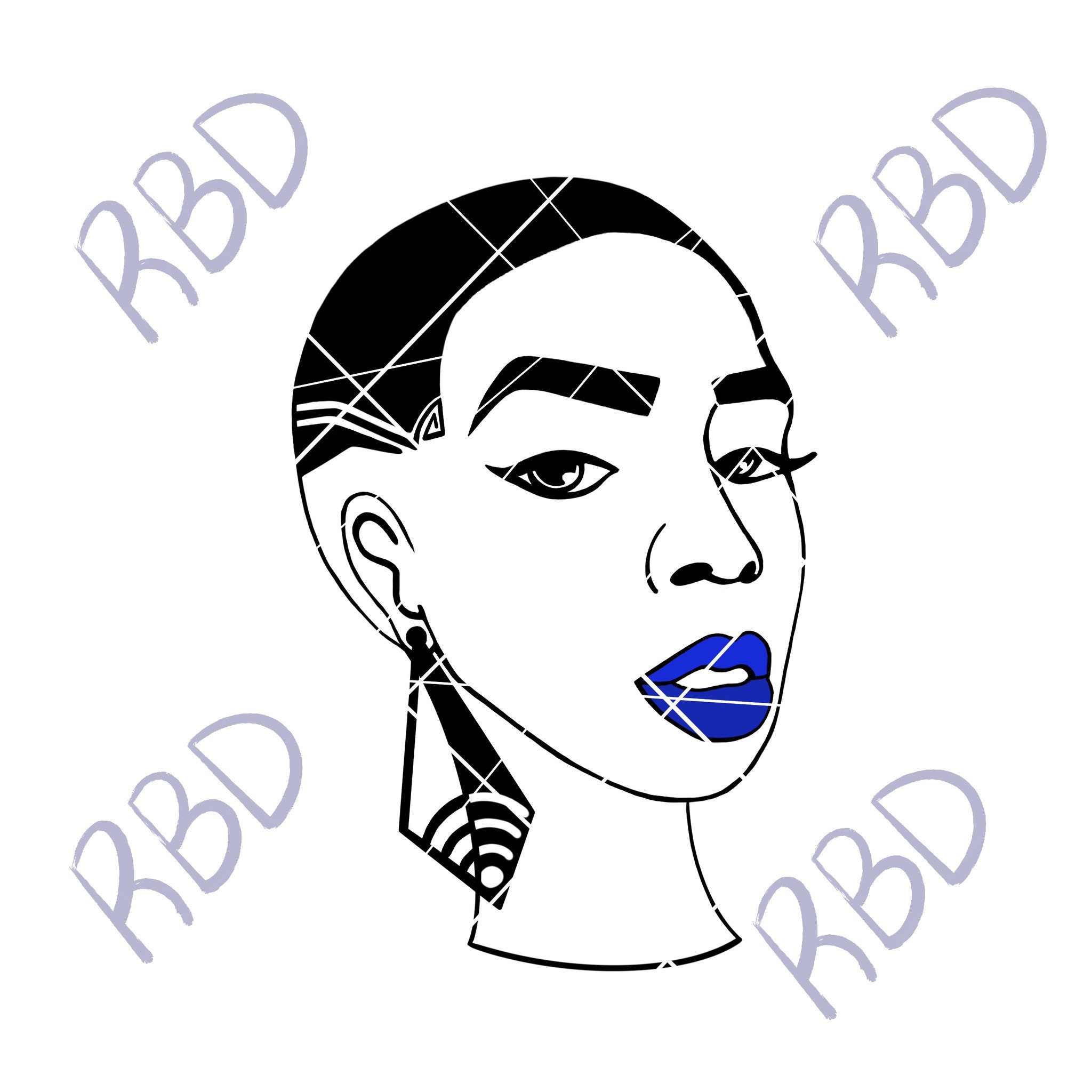 Download SPARKLE, svg, png, pdf, black woman with short hair cut ...