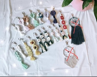 Makramee Schlüsselanhänger