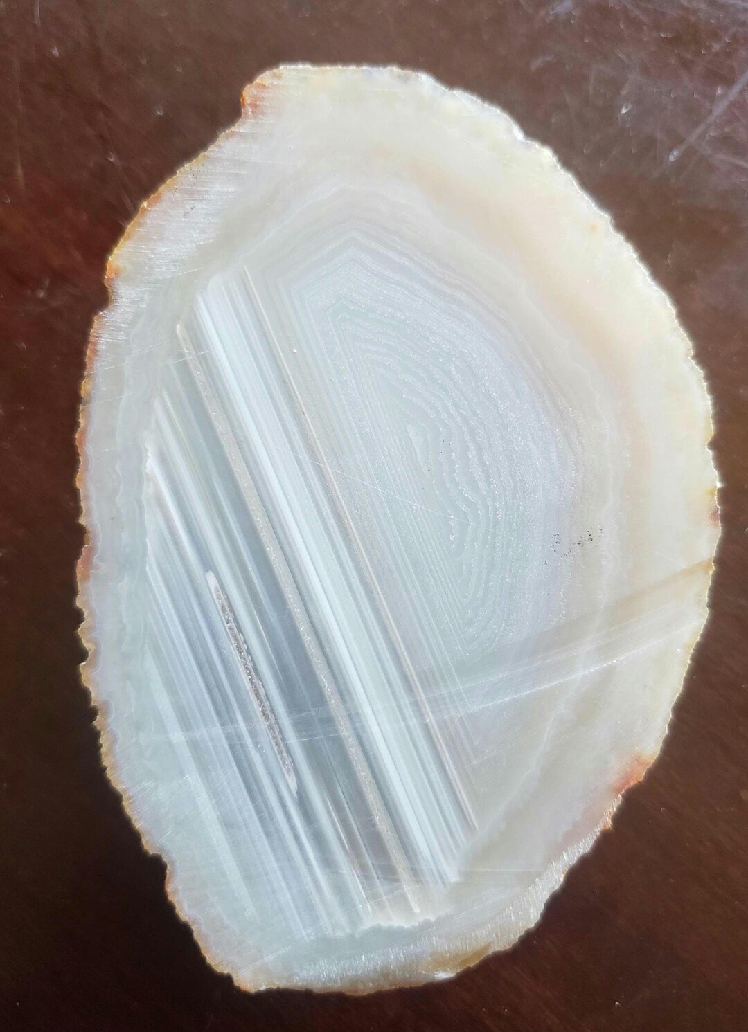 Agate With Interesting Contrasting Banding Patterns, 4" Long - Etsy