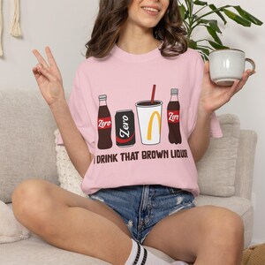 Zero Soda Shirt, garment dyed tee, | fountain drink fan, coke lover image 9