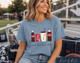 Cola Soda Illustration T-shirt | Soda Lovers Graphic Tee