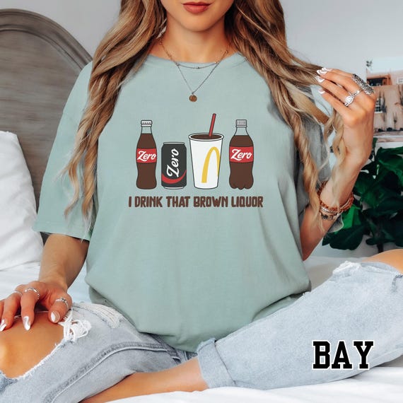 Zero Soda Shirt, garment dyed tee, | fountain drink fan, coke lover