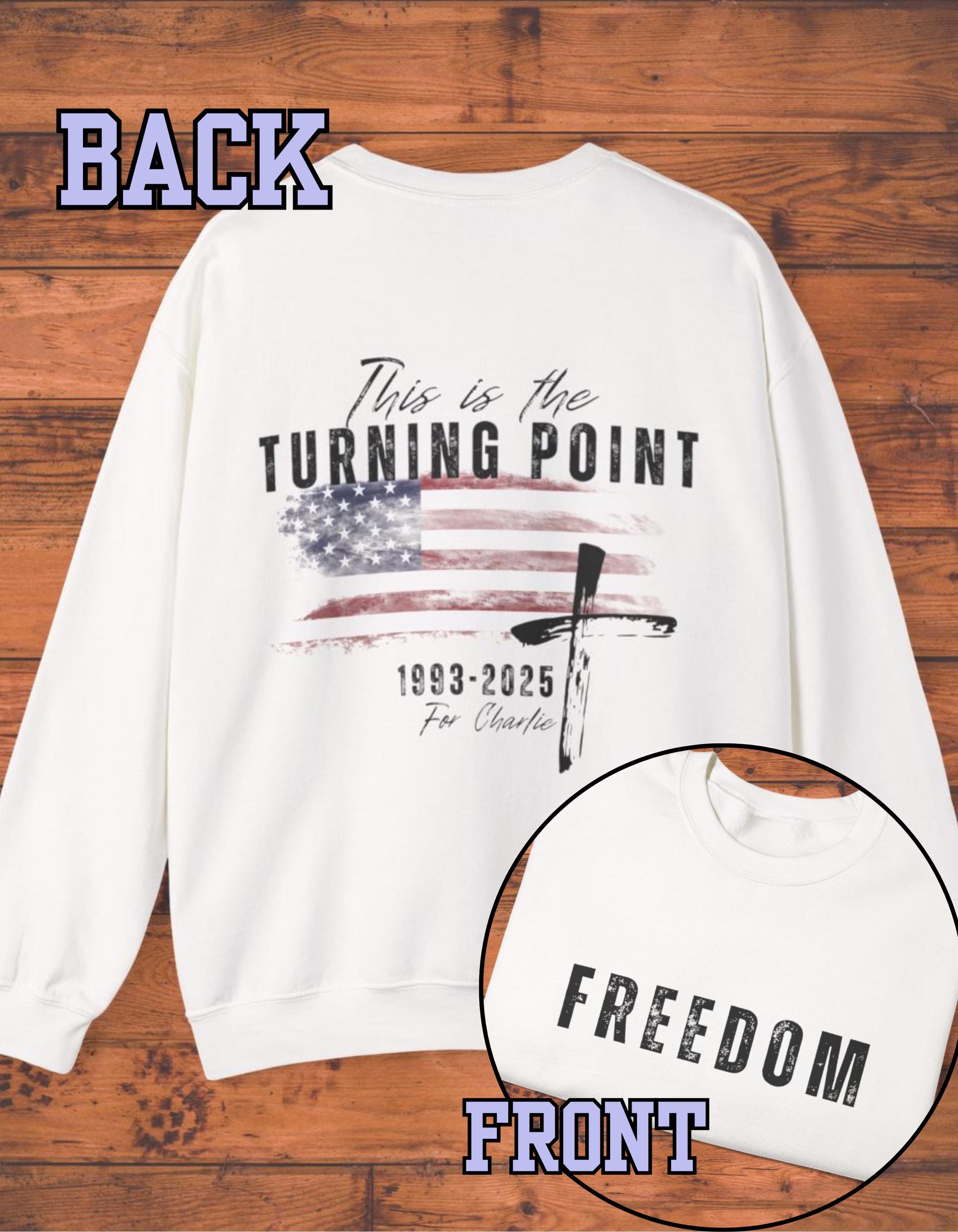 Armed Forces Depot Distressed American Flag Sweatshirt — Heavyweight 8 Oz, 50/50 Cotton Blend