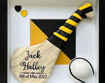 Hurley Hurl in Black Frame / Personalised Vinyl / Personalised Hurl / Personalised Hurley