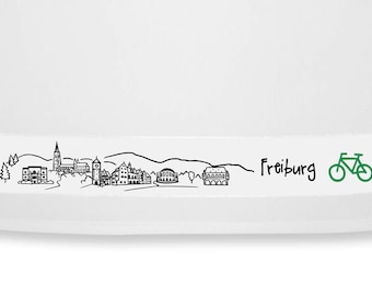 Geschirrtuch "Skyline Freiburg"