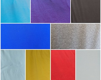 Plain Cotton Jersey Fabric, Stretch Jersey