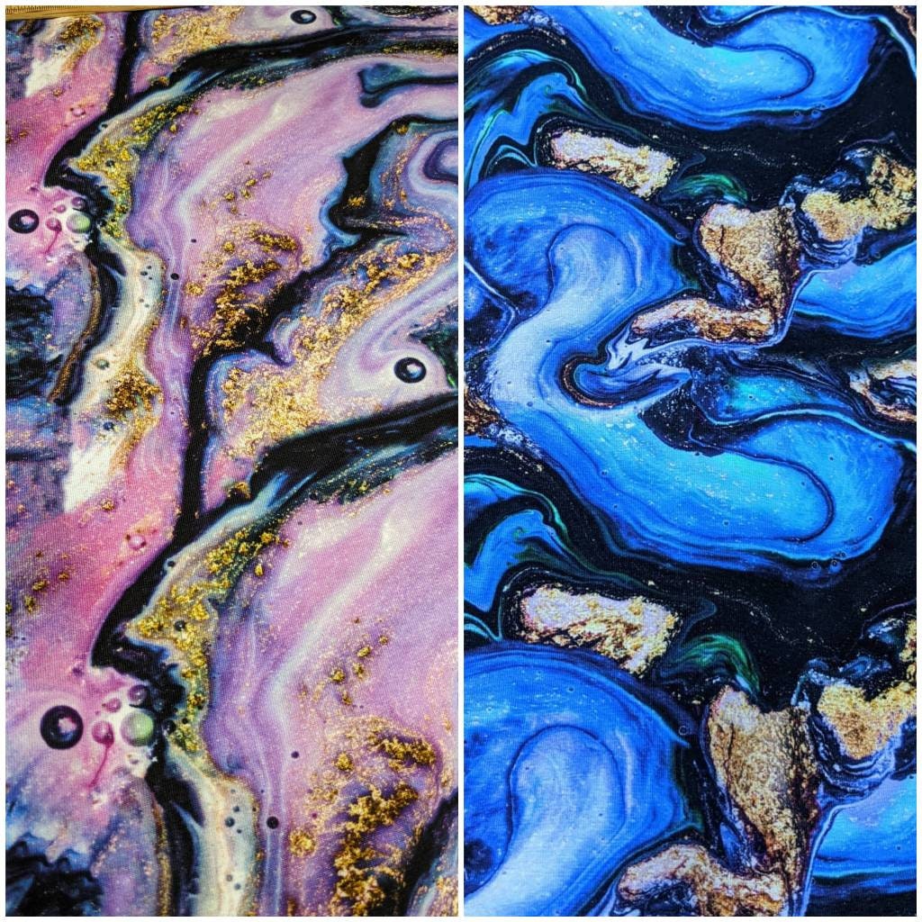 marble jersey fabric