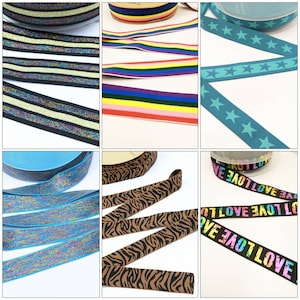 Petastretch Non-Twist Waistband Elastic - 25mm/32mm Wide - Dot To