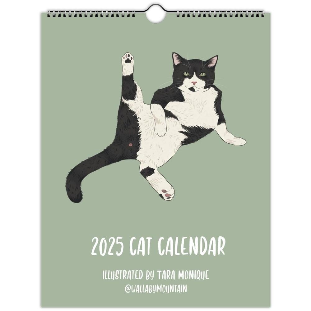入荷nowオンラインストア Cat Wall Calendar 2025, Cat Calendar, Calendar 2025 Cats カレンダー・スケジュール
