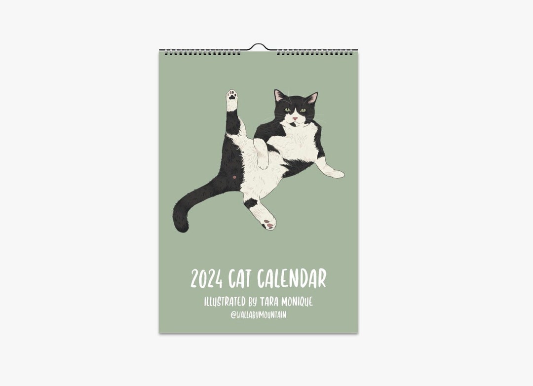 Meowsterpieces 2024 Wall Calendar (Calendar)