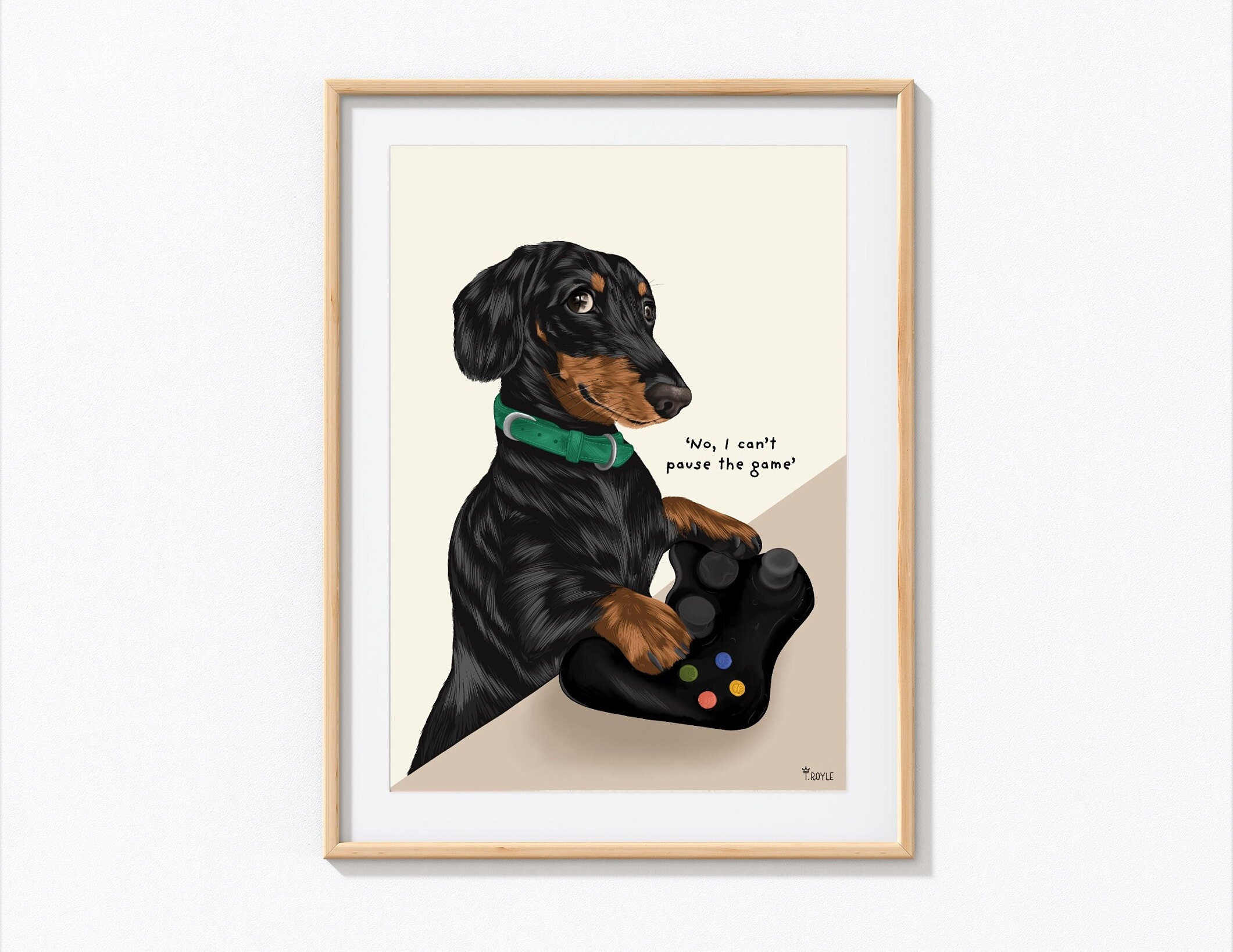 Dachshund Can't Buy Love Bangle Dachshund Can't Buy Love Bangle