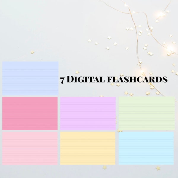 Flashcards Etsy Flashcards Etsy