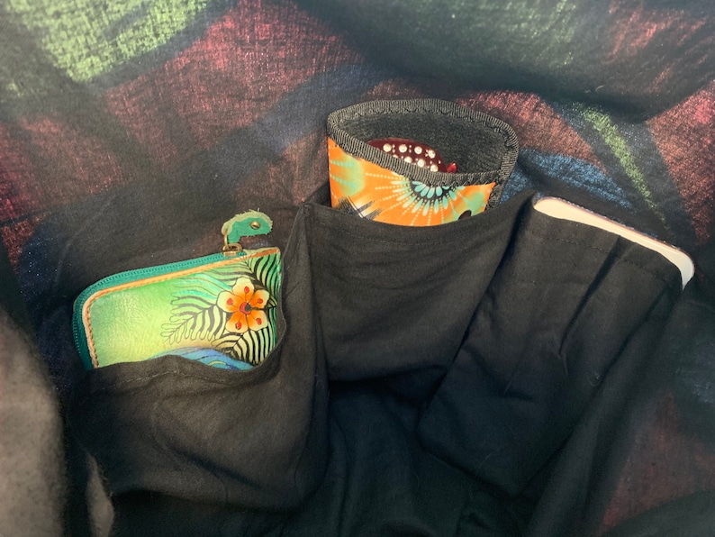 Stained Glass Fish Tote Bag