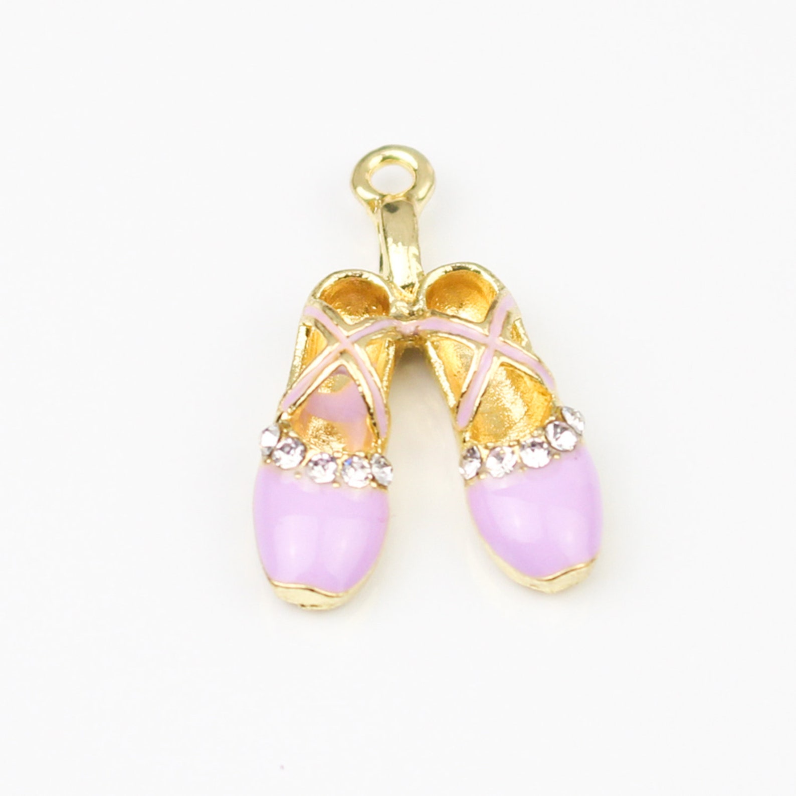 purple ballerina shoes