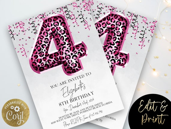 Décoration d'anniversaire pour fille - Motif chiffre rose - 4ème  anniversaire - Décoration d'anniversaire pour fille - 4 ballons - 4 ballons  - 4 ans - Anniversaire d'enfant - Décoration 4 ans - Fille : :  Loisirs créatifs