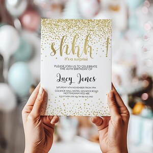 60th Birthday Invitations 60th Invites60th Birthday Gold Diamonds Birthday Party Editable Printable Instant Download