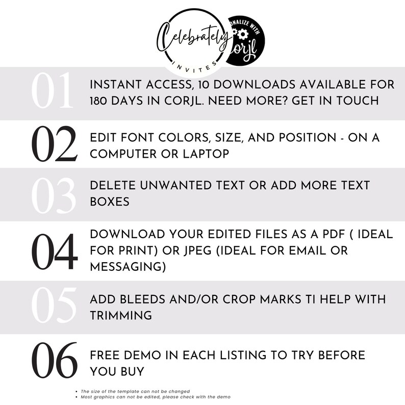 a list of different types of font and numbers