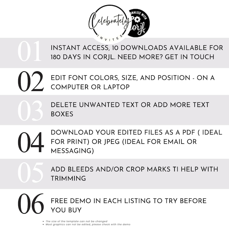 a list of different types of font and numbers